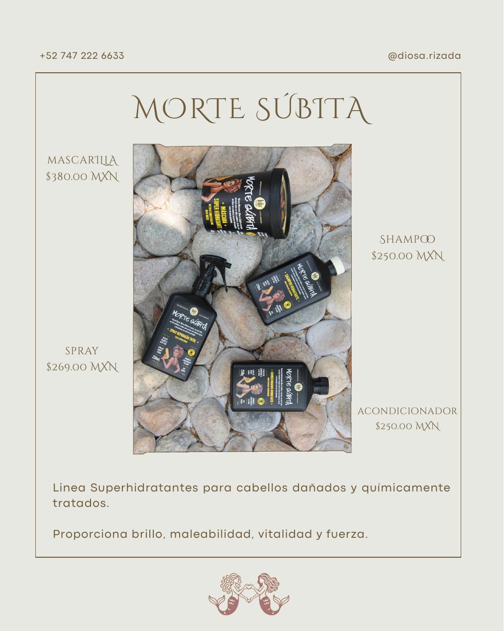 Línea Morte Súbita de Lola Cosmetics
